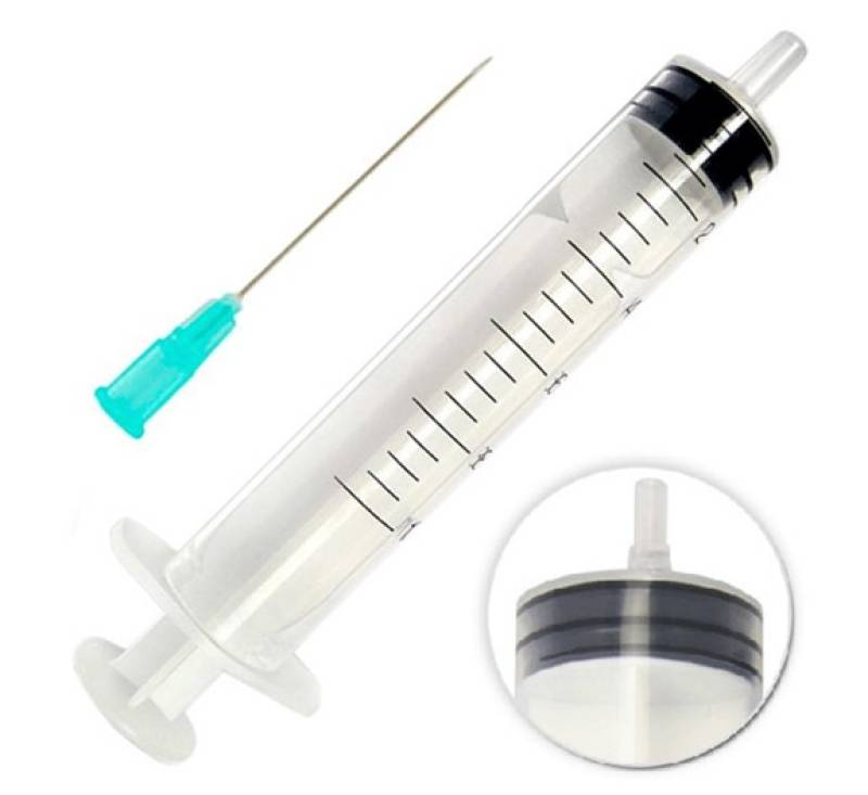 Seringa de unica folosinta 10ml cu ac, cutie 100 buc