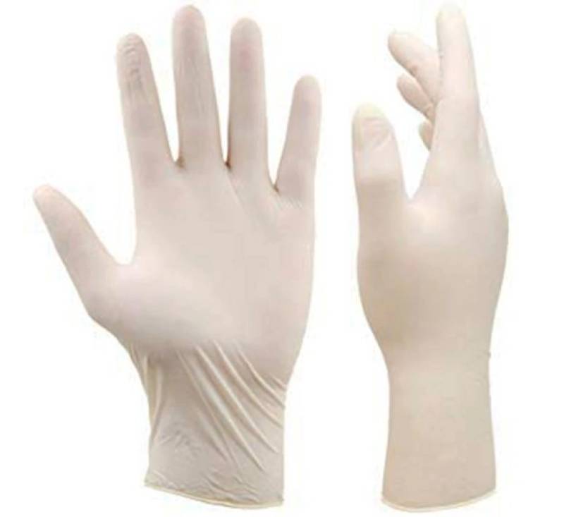 Set 100 bucati manusi latex, nepudrate, marimea L