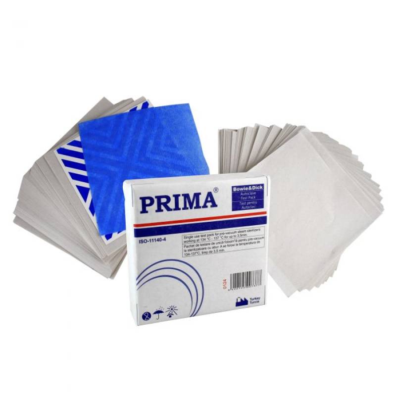Teste Bowie&Dick PRIMA pentru testare autoclav
