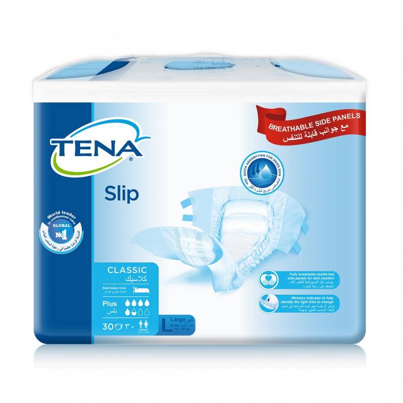 Scutece adulti incontinenta, Tena Slip Classic 30 buc, L